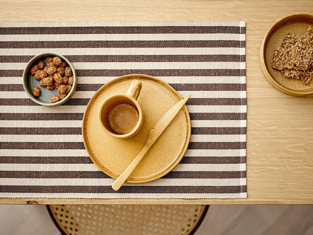 Sodahl Placemat Södahl Statement Stripe Coffee Brown Discount