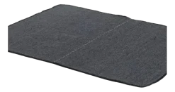 Placemat The Table Canvas Charcoal (Set van 4)