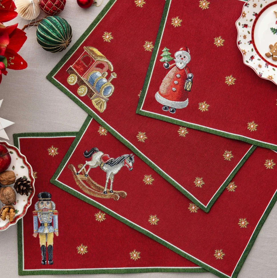 Placemat Villeroy & Boch Toy's Delight 2025 Jubileum (Set van 4)