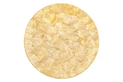 Placemat Ziczac Shell Gold