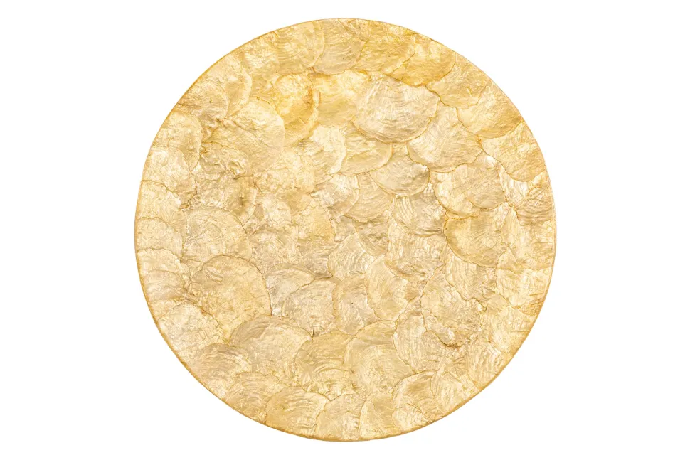 Placemat Ziczac Shell Gold