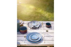 Plat Bord Cosy & Trendy Quintana Blue 32,5 cm (Set van 2)