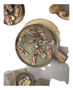 Plat Bord Cosy & Trendy Quintana Green 32,5 cm (Set van 2)