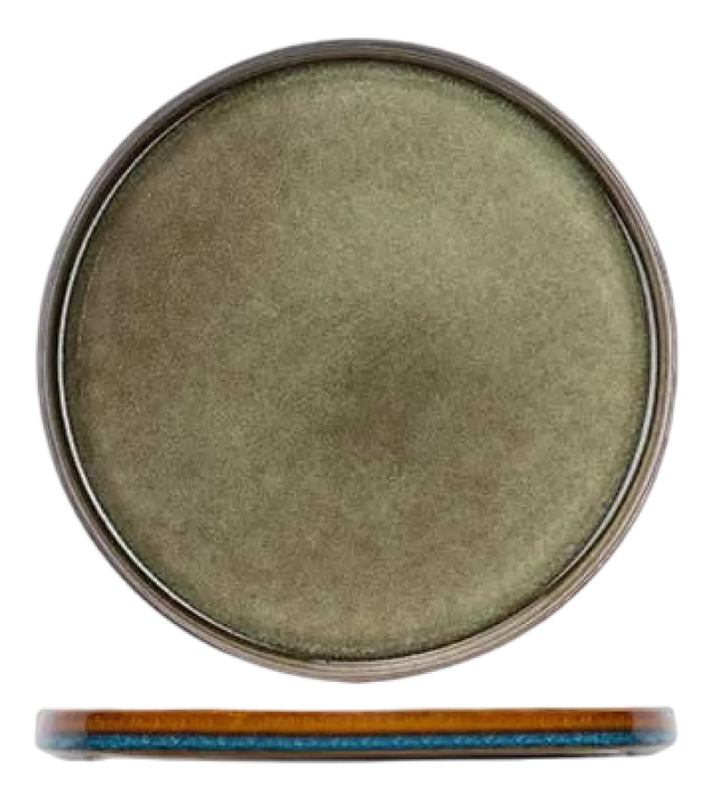 Cosy & Trendy Plat Bord Quintana Green 27,5 cm (Set van 4) Hot
