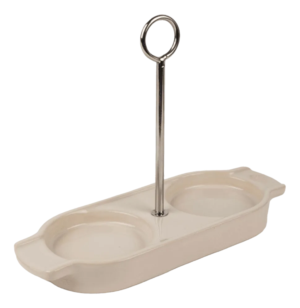 Plateau Met Handvat Peugeot Linea Ecru