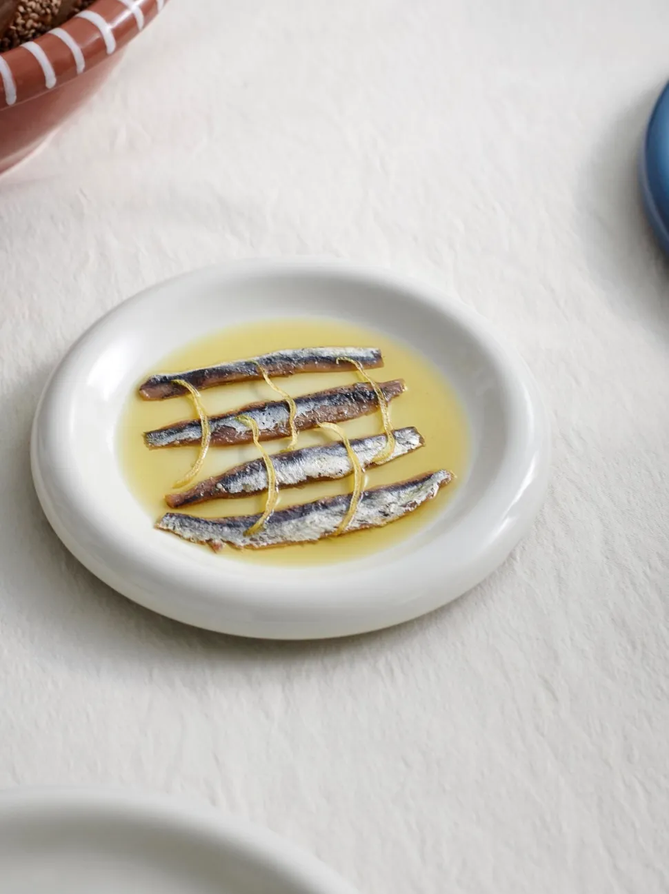 Plate HAY Barro Off-White Ø24 cm (Set of 2)