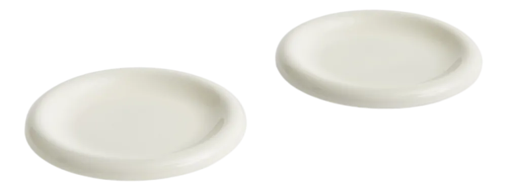 HAY Plate Barro Off-White Ø18 cm (Set of 2) Best