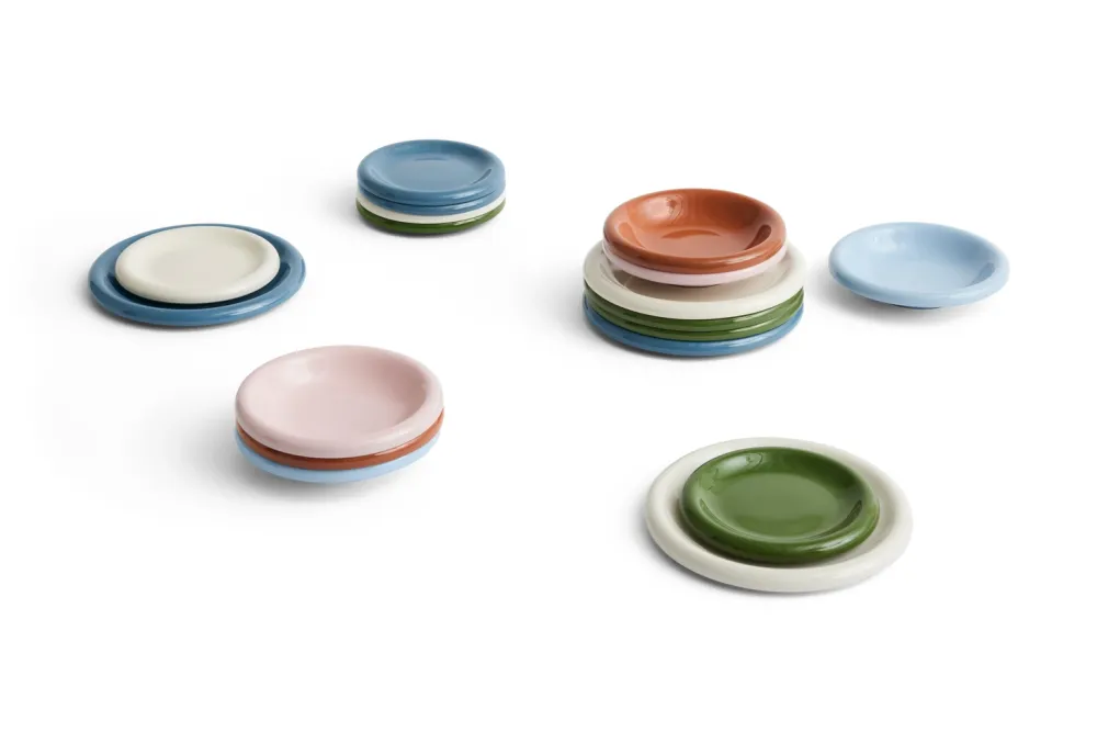 HAY Plate Barro Off-White Ø18 cm (Set of 2) Best