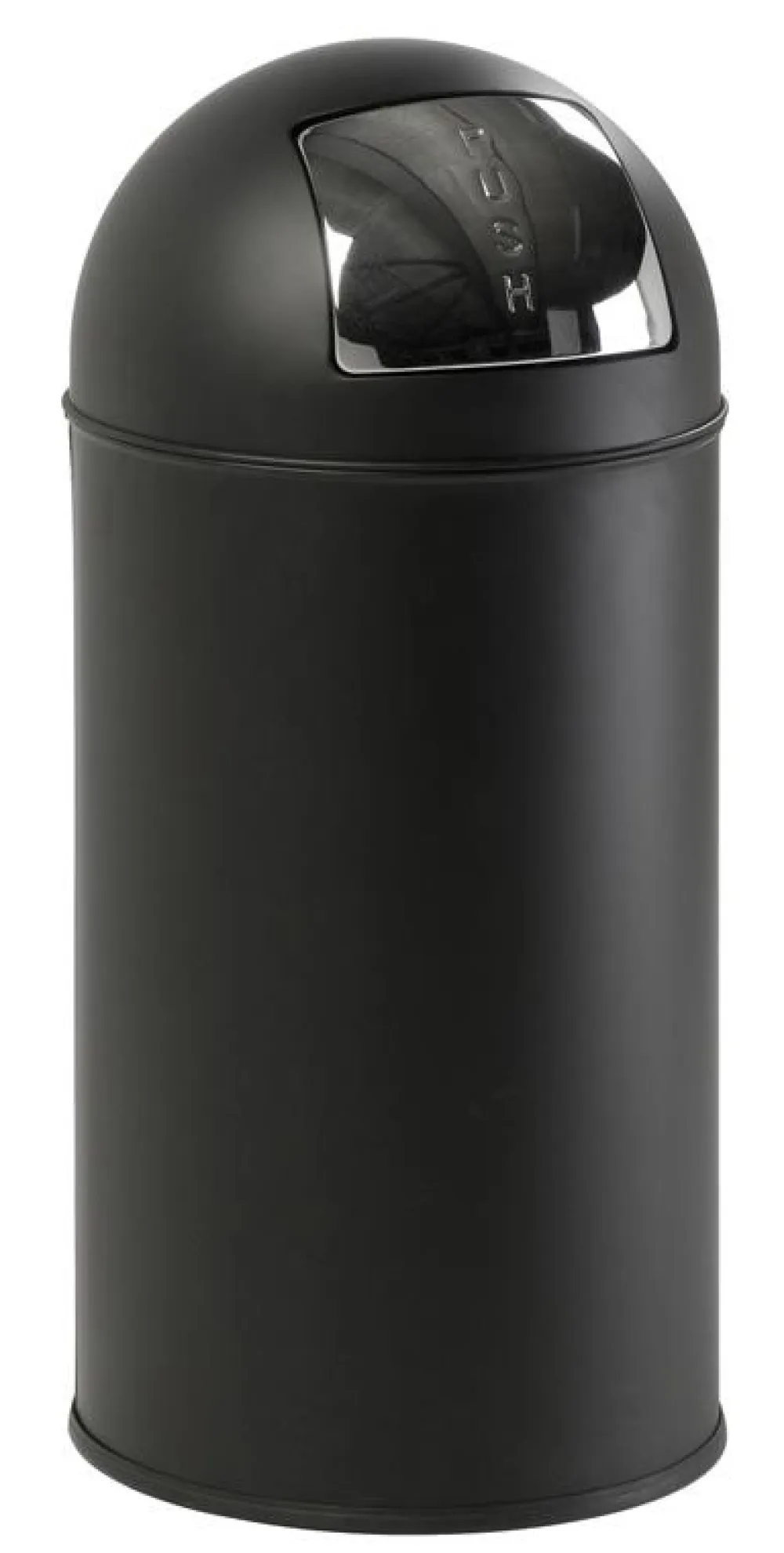EKO Prullenbak Pushcan Mat Zwart 40L Clearance