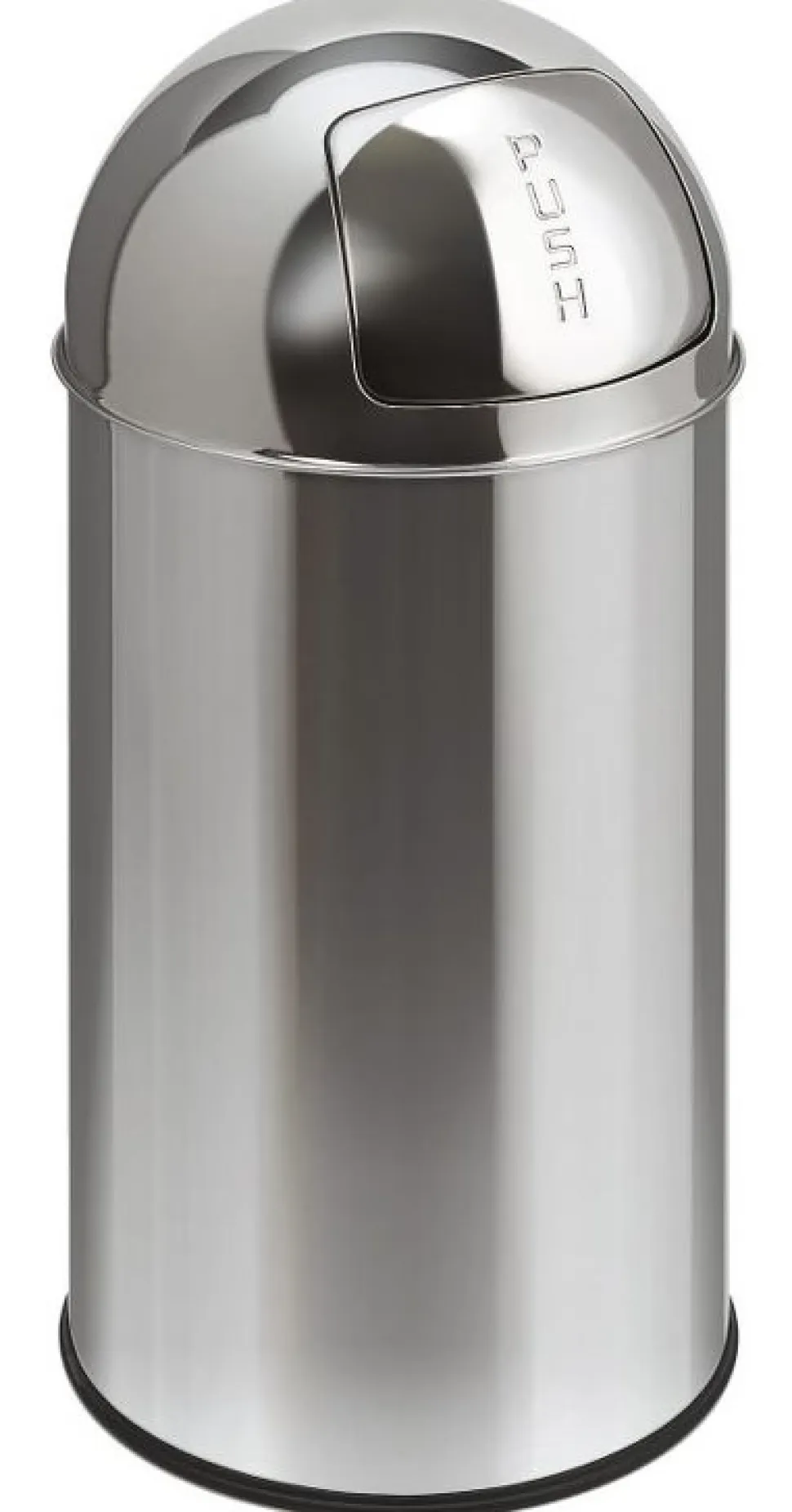Prullenbak EKO Pushcan Zilver RVS 40L