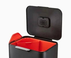 Joseph Joseph Prullenbak Totem Max 2x30L Zwart