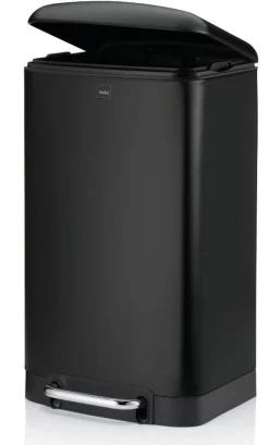 Prullenbak Kela Davino 30L Zwart