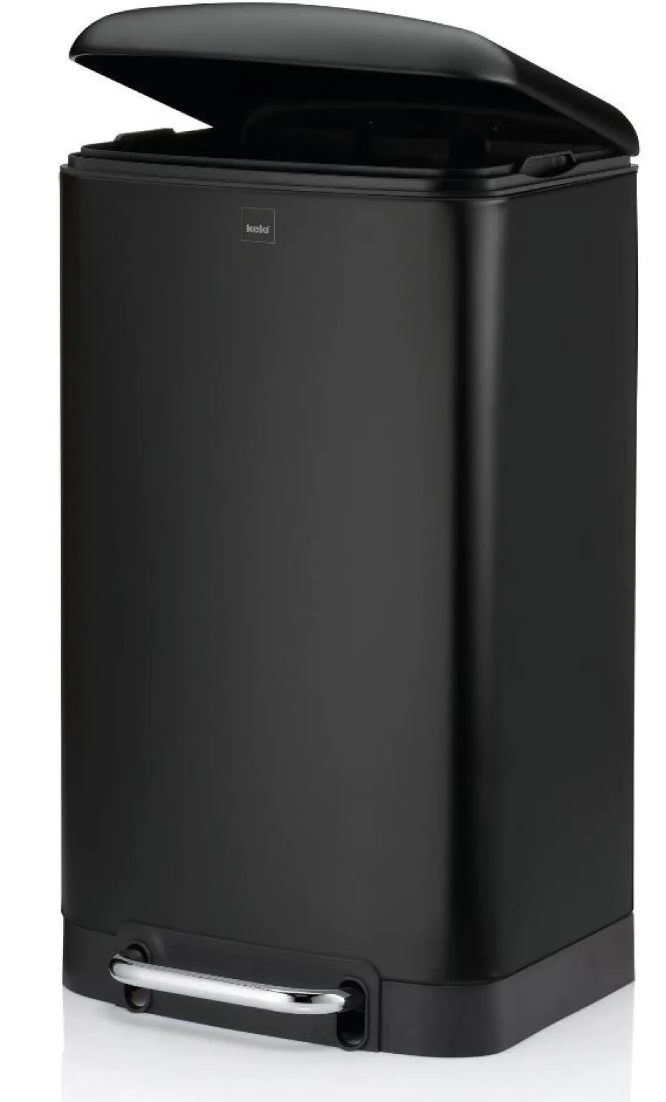 Prullenbak Kela Davino 30L Zwart
