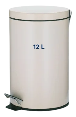 Prullenbak Kela Malta Beige 12 L