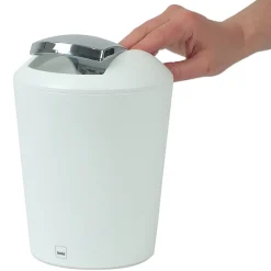 Prullenbak Kela Marta Swing 1,7L White
