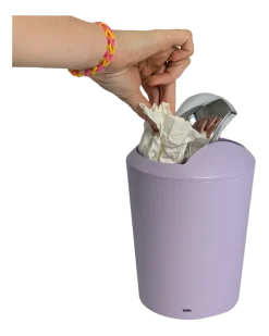Prullenbak Kela Marta Swing Pastel Lila 1,7 liter