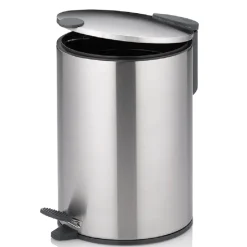 Prullenbak Kela Mats 3L Silver Matt