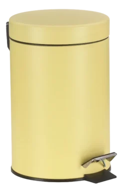 Kela Prullenbak Monaco Met Pedaal Sunny Yellow 3 L Online