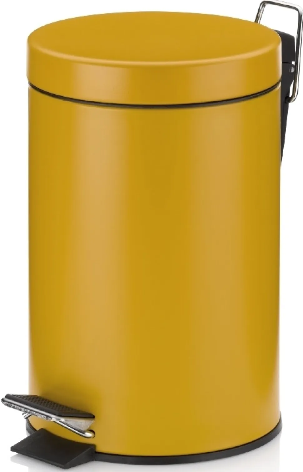 Prullenbak Kela Monaco Pedaal 3L Curry Yellow