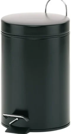 Prullenbak Kela Monaco Pedaal 3L Black