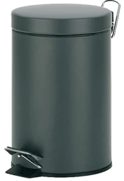 Prullenbak Kela Monaco Pedaal 3L Dark Grey
