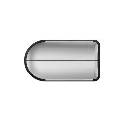Prullenbak simplehuman Butterfly Zilver 18L