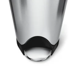Prullenbak simplehuman Butterfly Zilver 18L