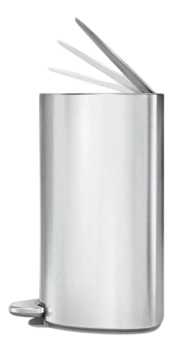 simplehuman Prullenbak Halfrond Geborsteld Staal 6L Online