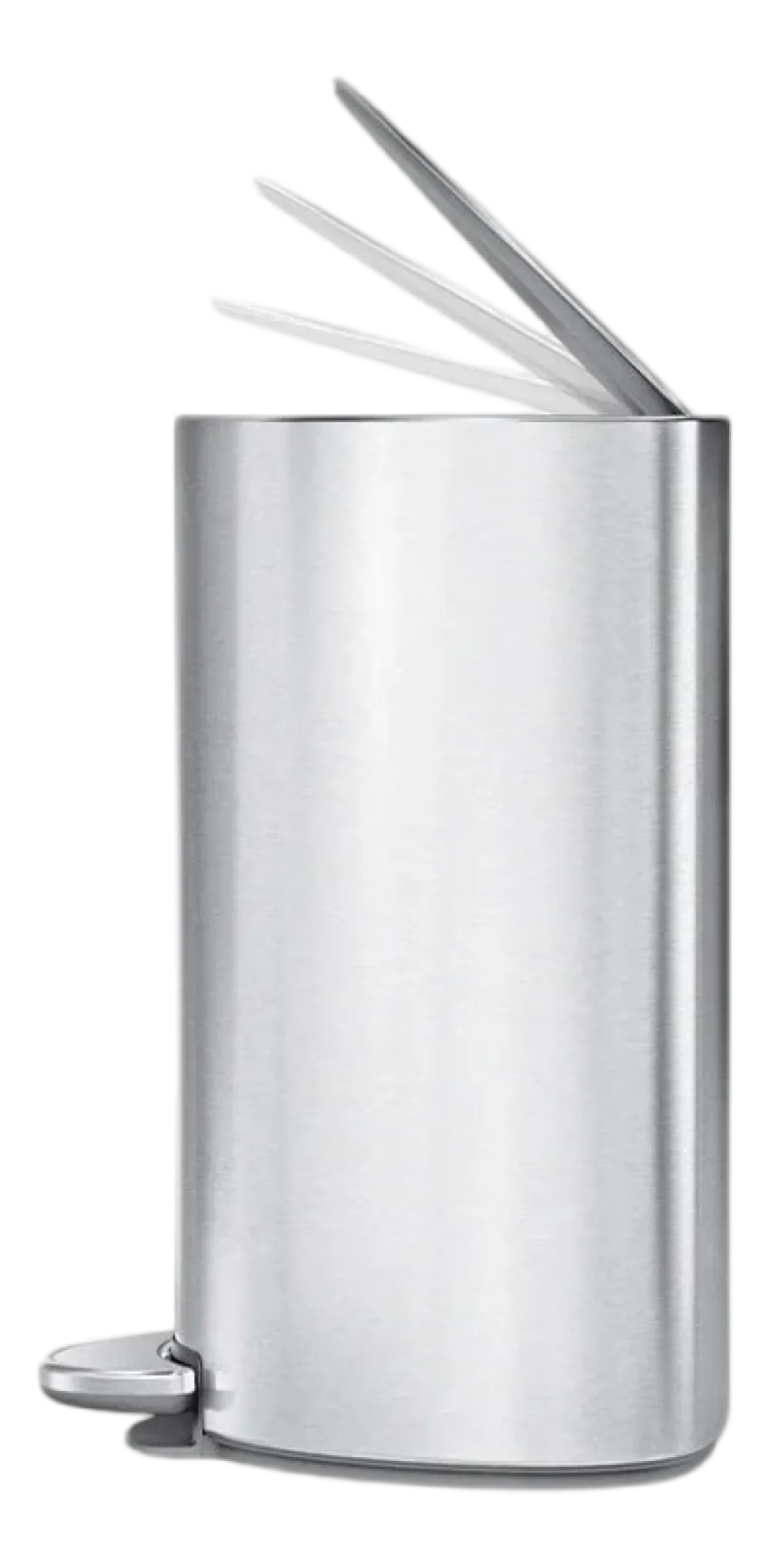simplehuman Prullenbak Halfrond Geborsteld Staal 6L Online