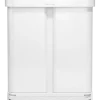 simplehuman Prullenbak Liner Pocket Wit Staal 34+24L Hot