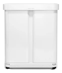 simplehuman Prullenbak Liner Pocket Wit Staal 34+24L Hot