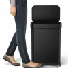 Prullenbak Simplehuman Liner Pocket Zwart 55L