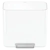 Prullenbak Simplehuman Mini Recycler Wit Staal 7,5+7,5L