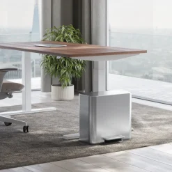 Prullenbak Simplehuman Mini Recycler Geborsteld Staal 7,5+7,5L