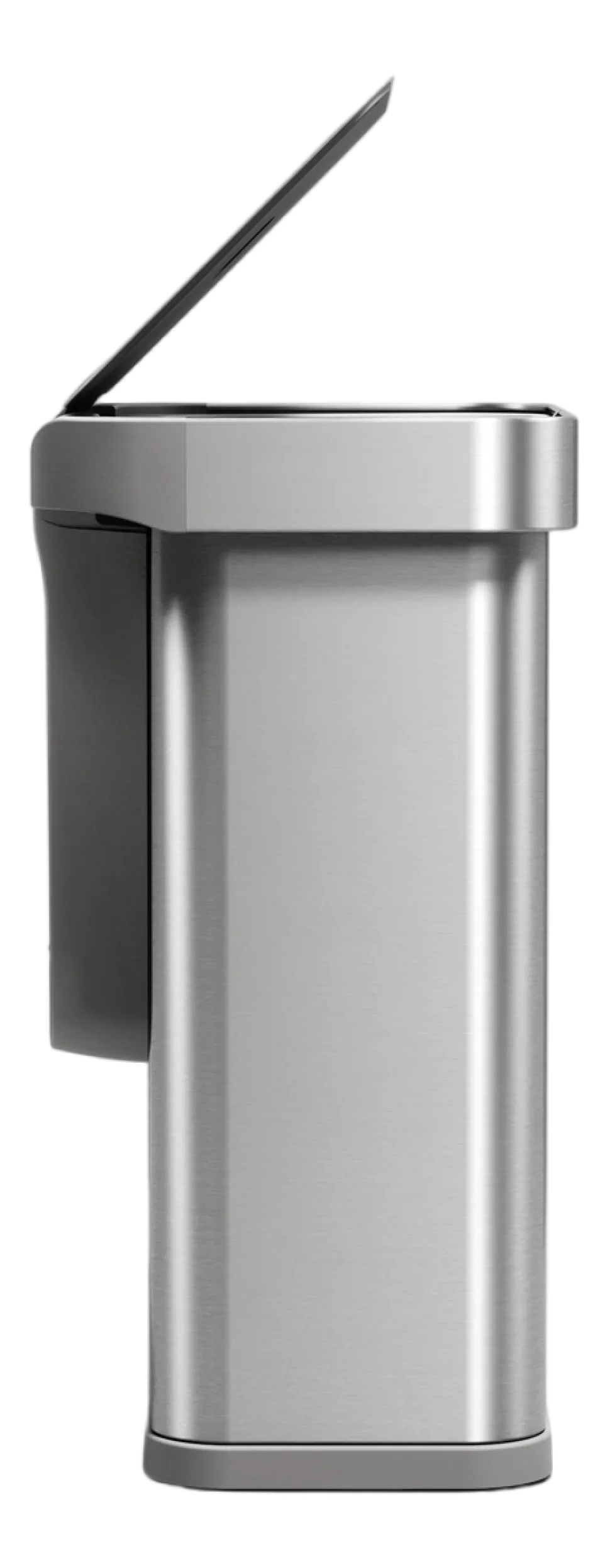 Prullenbak Simplehuman Rechthoekig Met Sensor Geborsteld Staal 58L