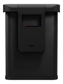 simplehuman Prullenbak Rechthoekig Met Sensor Matzwart Staal 58L