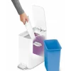 simplehuman Prullenbak Slim Wit 5L New