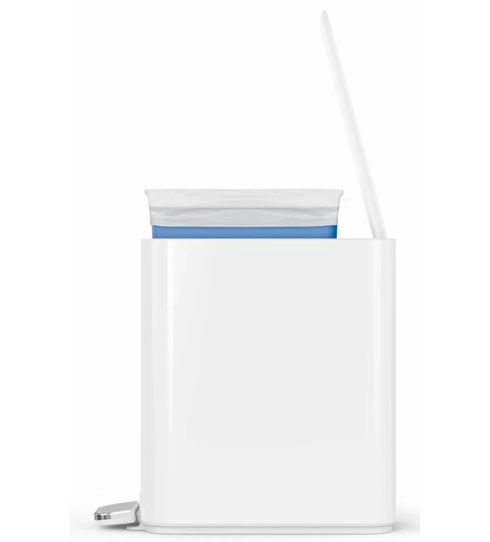 simplehuman Prullenbak Slim Wit 5L New