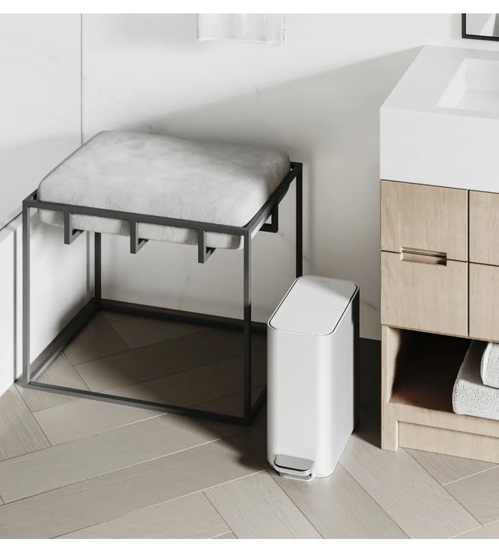 simplehuman Prullenbak Slim Wit 5L New