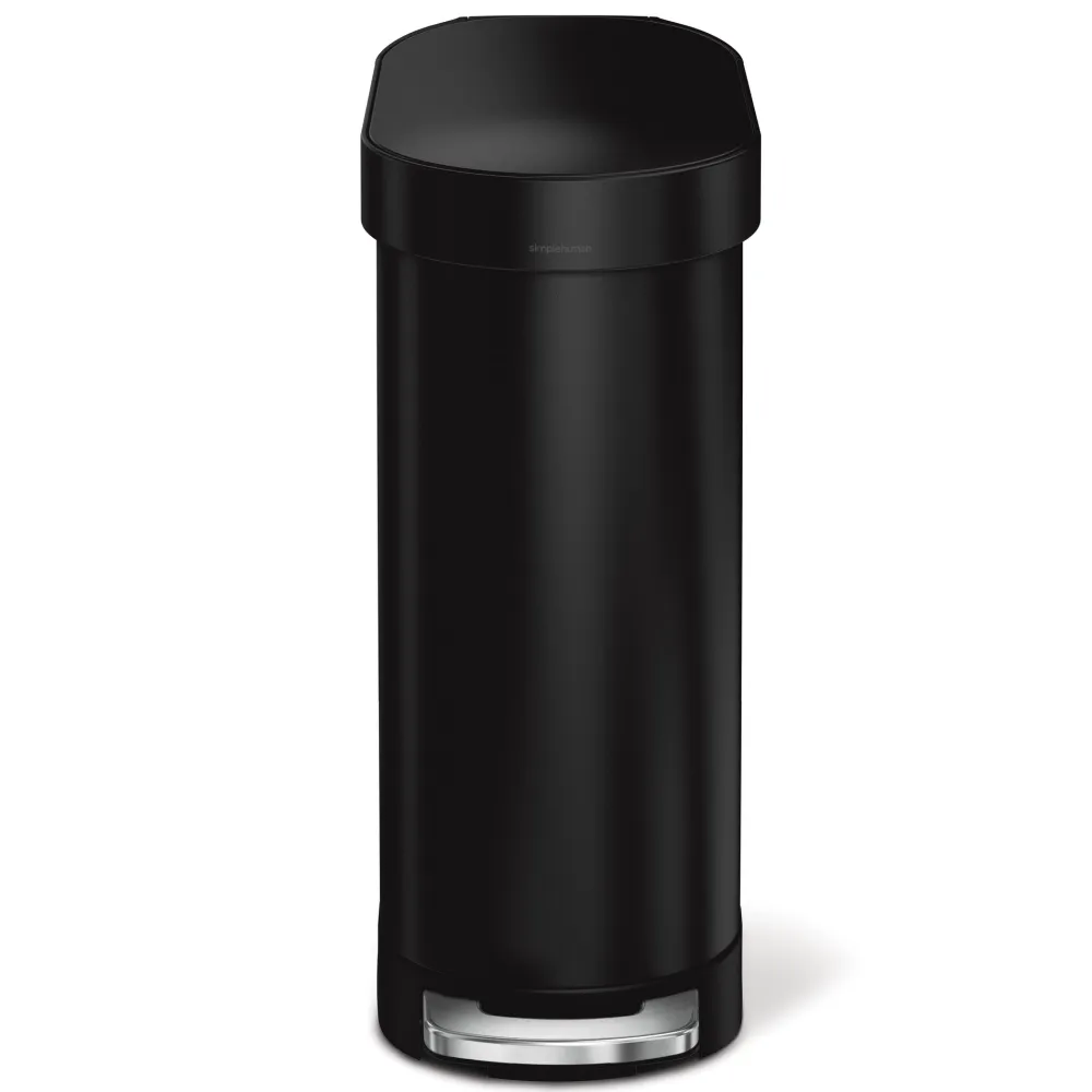 simplehuman Prullenbak Slim Zwart 45L 2023 New