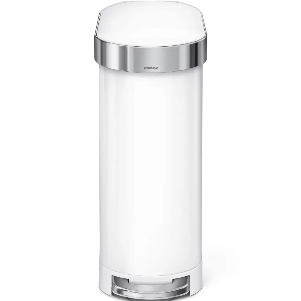 simplehuman Prullenbak Slim Wit 45L Online