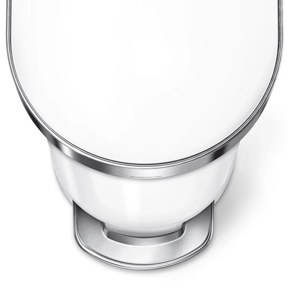 simplehuman Prullenbak Slim Wit 45L Online