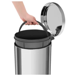 Prullenbak Tramontina Brasil Zilver 5 L