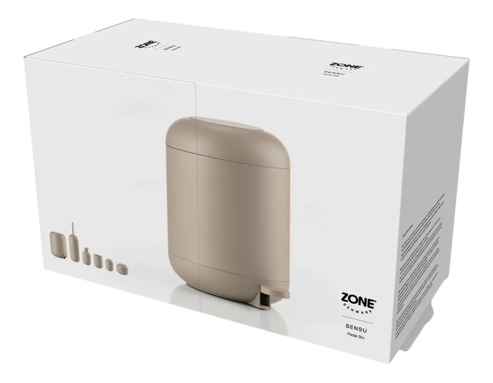 Zone Denmark Prullenbak Sensu Taupe Outlet
