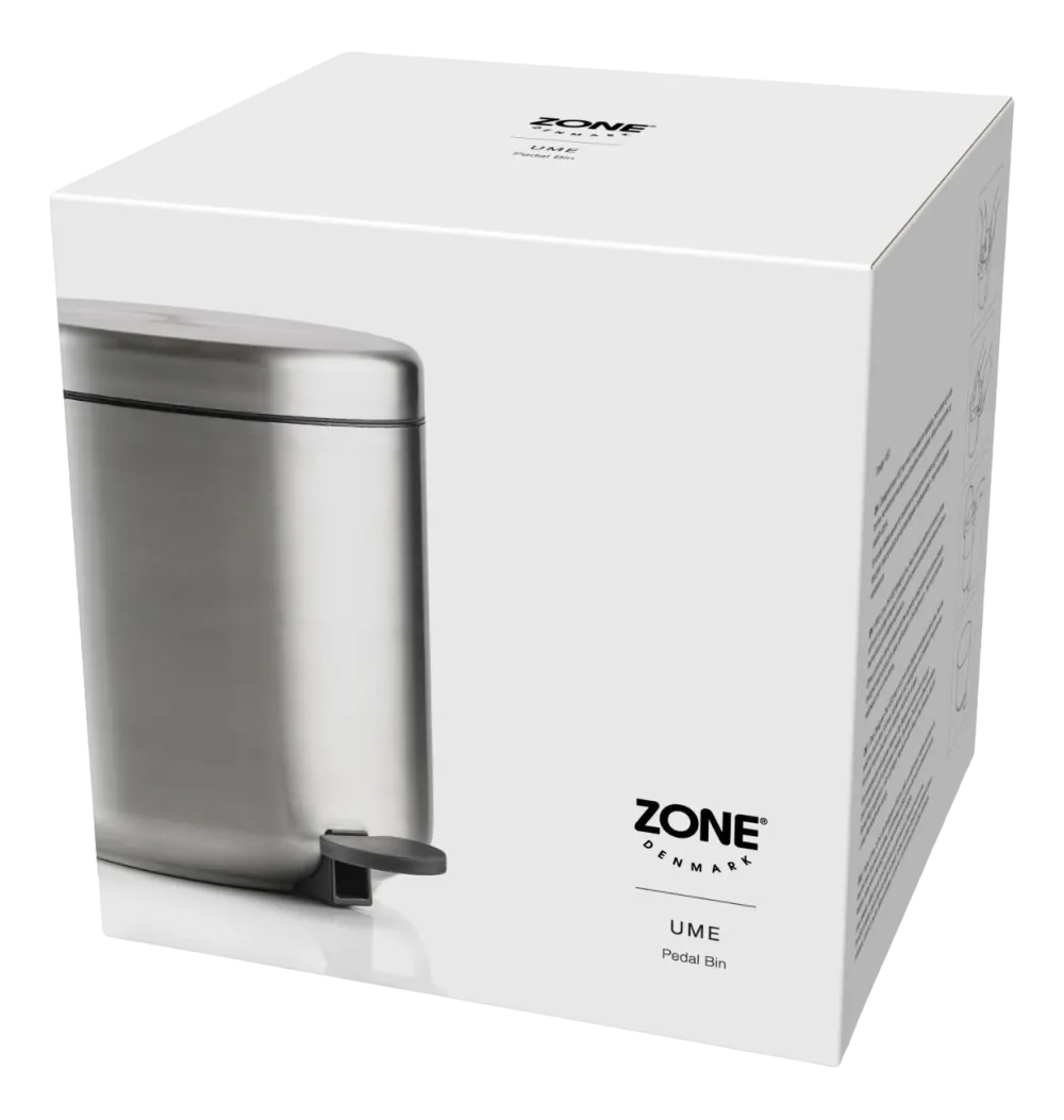 Zone Denmark Prullenbak Ume Steel 4L Clearance