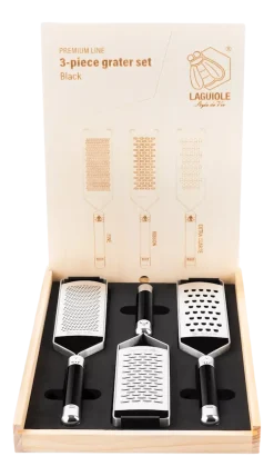 Raspenset Laguiole Style de Vie Premium Line (3-delig)