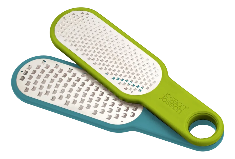 Joseph Joseph Rasp Duo Blauw/Groen (2-delig) New