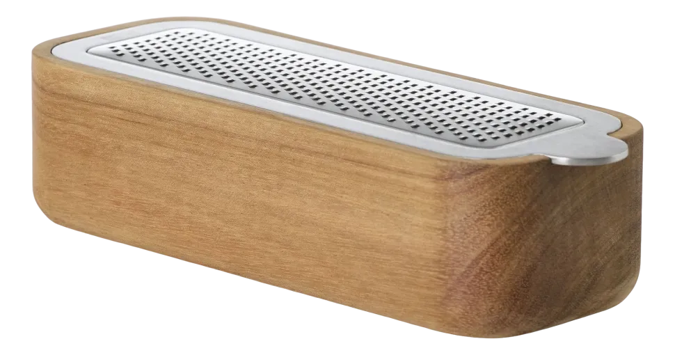Rasp Met Serveerschaal Adhoc CutnServe Zilver