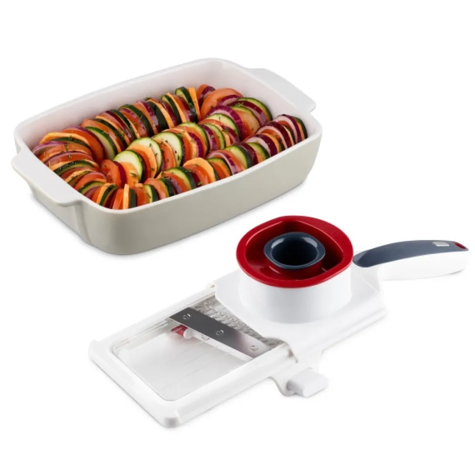 Rasp Zyliss Easy Control Handheld Slicer White/Grey/Red