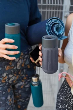 Reisbeker Black+Blum Travel Cup Glass Blauw 340 ml